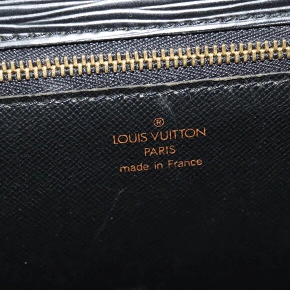 LOUIS VUITTON Epi Monceau 28 Hand Bag Black M52122 LV Auth bs29218 - Picture 10 of 16